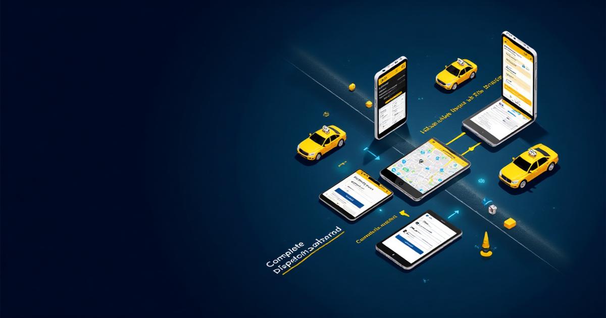 Taxi Dispatch Software | AI-Powered Fleet Management System | Taxi Web ...
